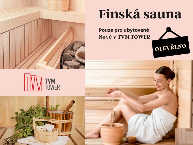 Finská sauna – nově v TVM